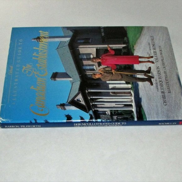 Debunk's Illustrated Guide To The Canadian Establishment HB Used Book Humour - Picture 3 of 11